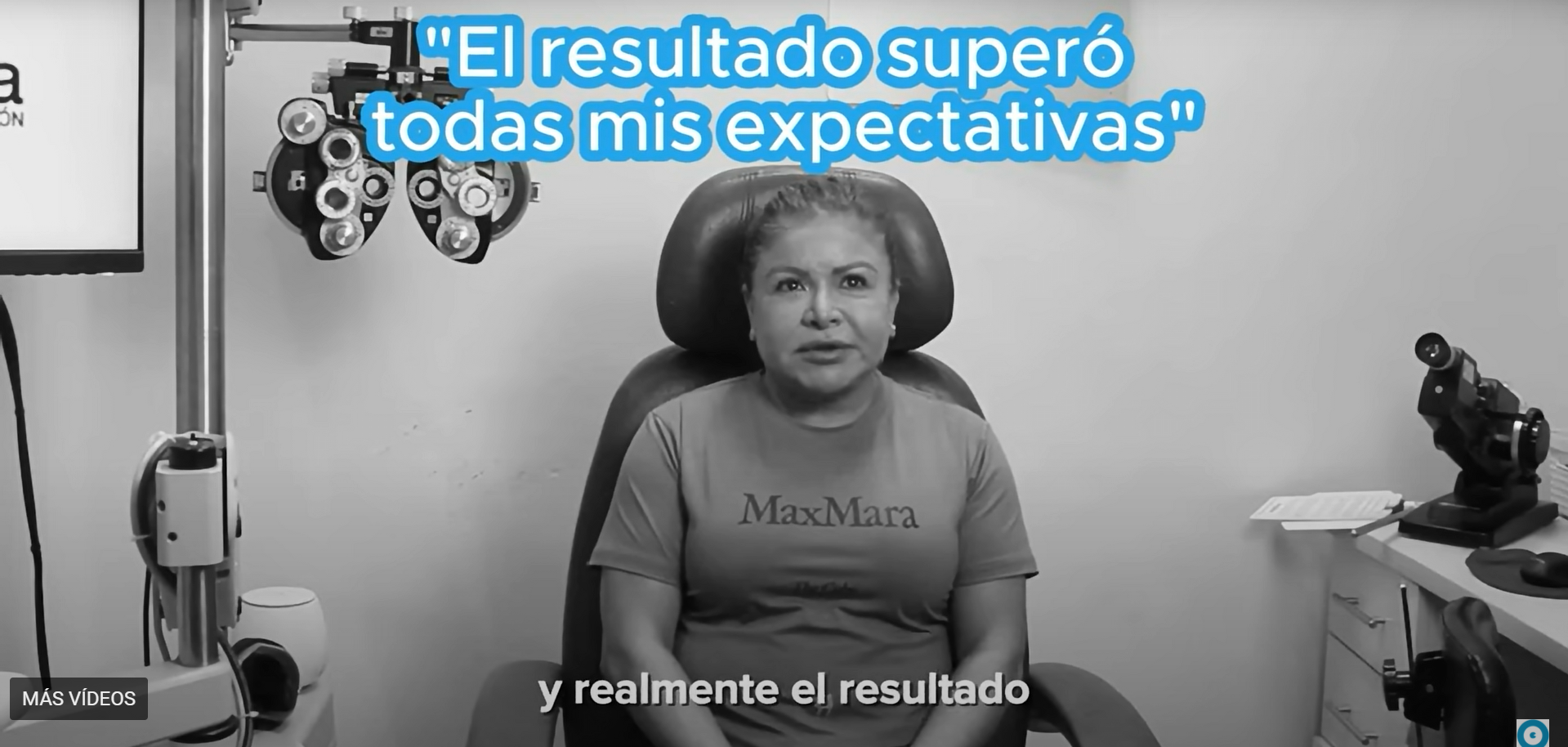 Testimonios 17 Cirugía de Catarata - María